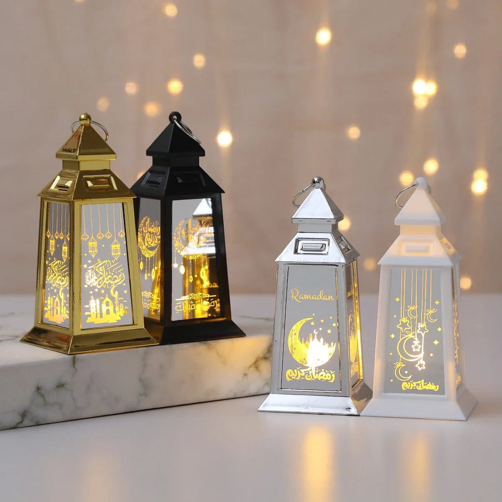 فانوس رمضان نجمي مضيء للزينة المنزلية