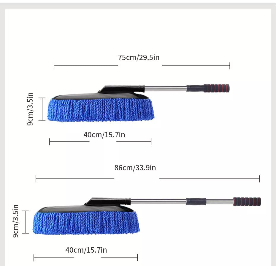 منفضة غبار للسيارة من المايكروفايبر متعددة الالوان