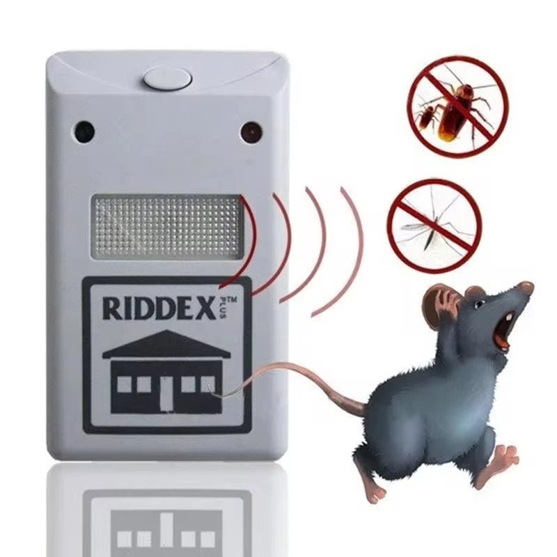 Ultrasonic insect and rodent repellent
