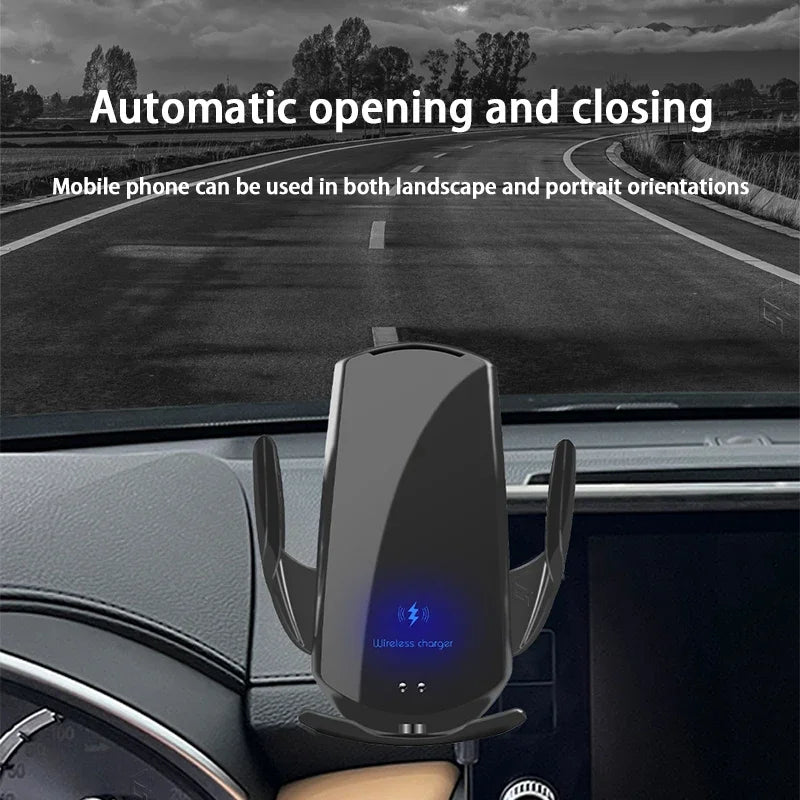 حامل جوال أودي A6 C7 مع شحن لاسلكي