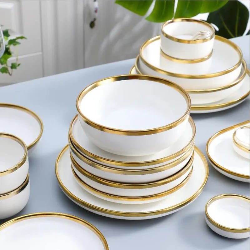 ceramic serving set