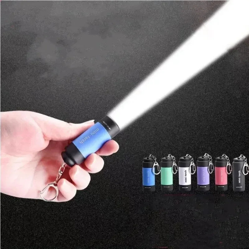 كشاف LED صغير محمول قابل للشحن USB