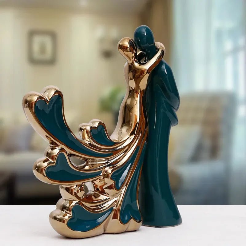 Modern abstract ceramic masterpiece for home decor