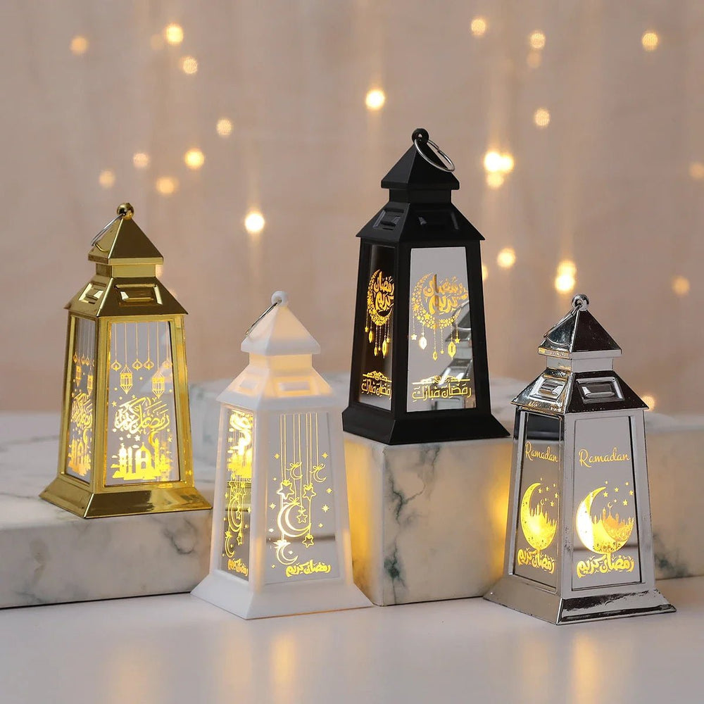 فانوس رمضان نجمي مضيء للزينة المنزلية
