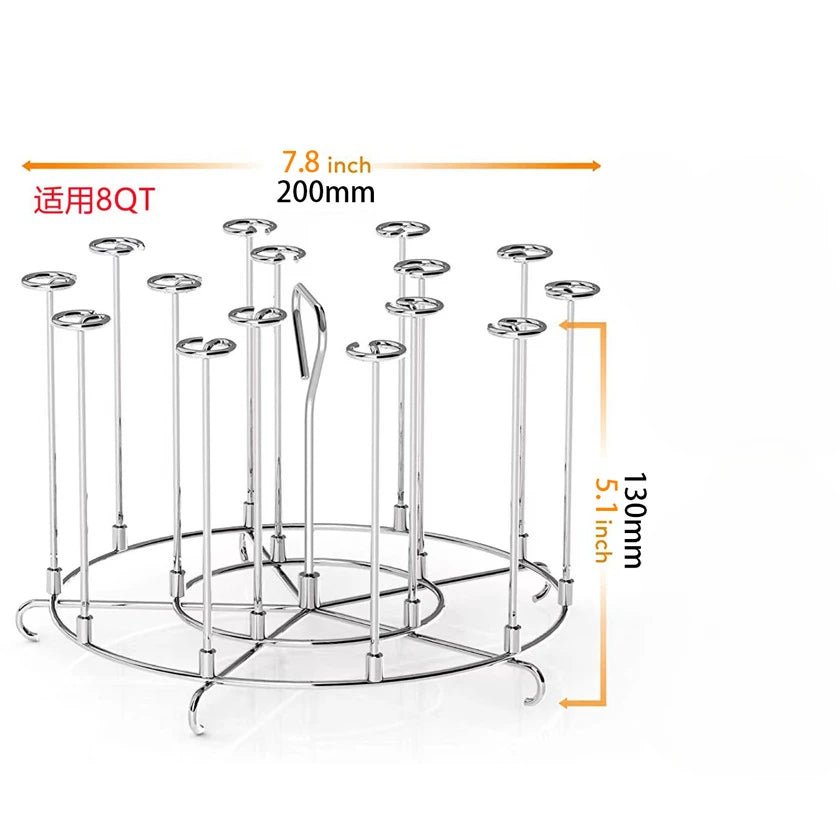 Multi Cooker Ninja Skewer Stand Air Fryer Skewers Kebab Stand