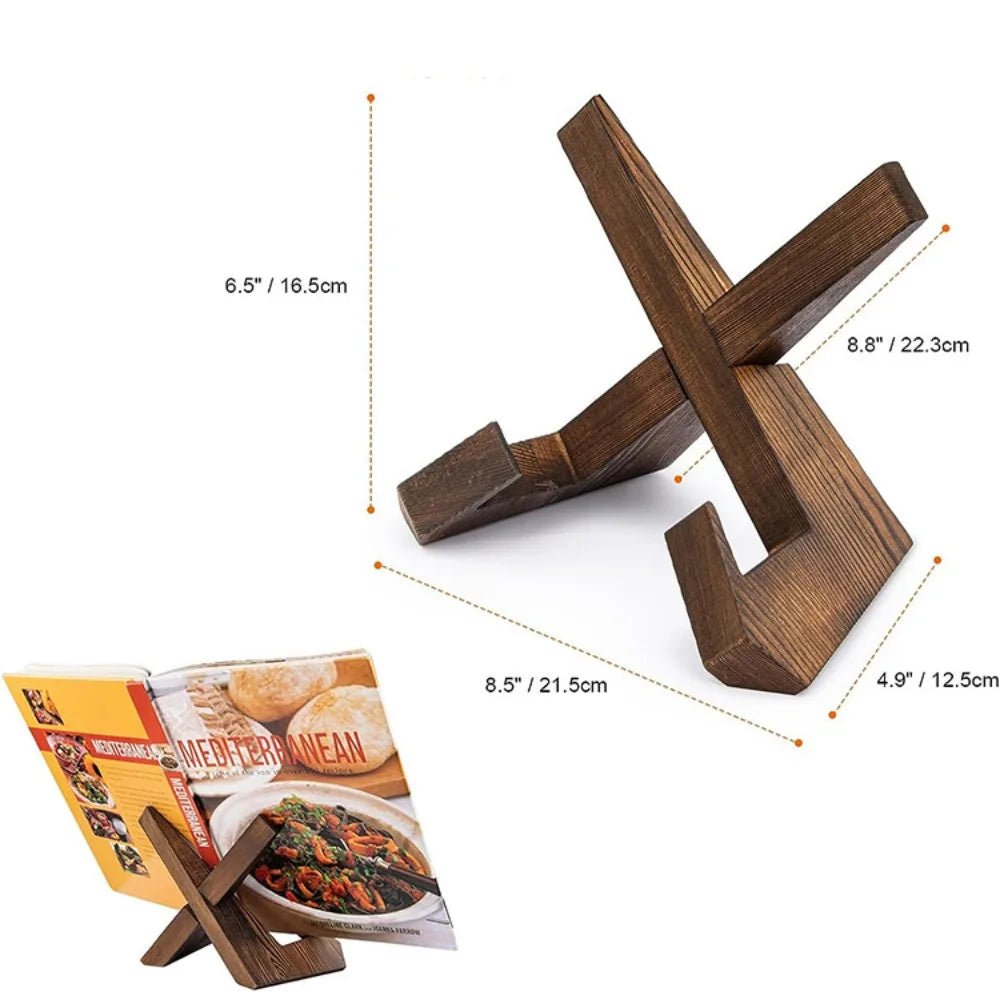 Wooden Recipe Holder for the Kitchen - Stylish and Practical Decor
