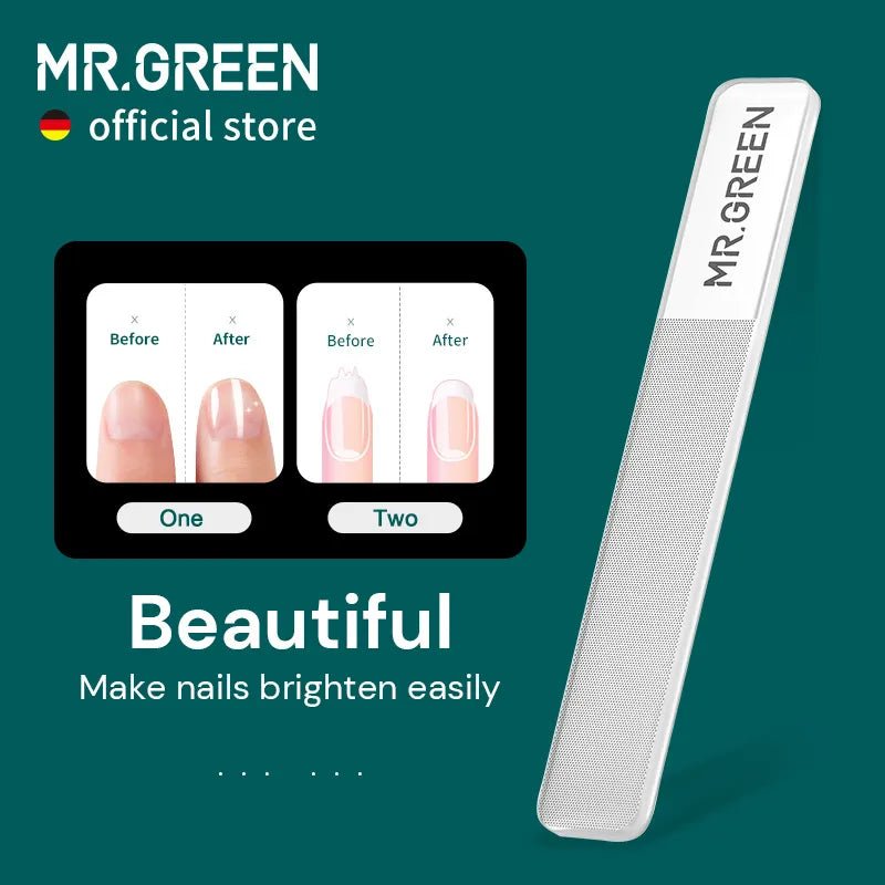 Mr. Green Professional Nano Glass Nail Polishing Manicure Tool