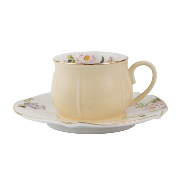 كوب شاي سيراميك بتصميم مميز متعدد الألوان