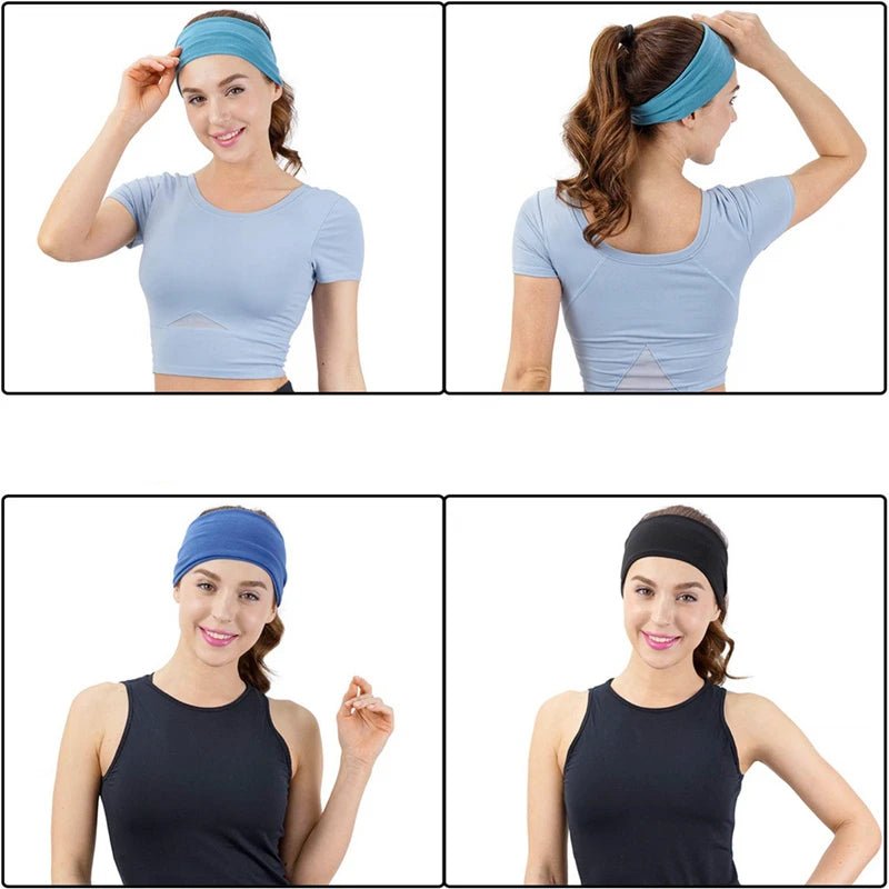 Women's Solid Color Elastic Cotton Hair Tie