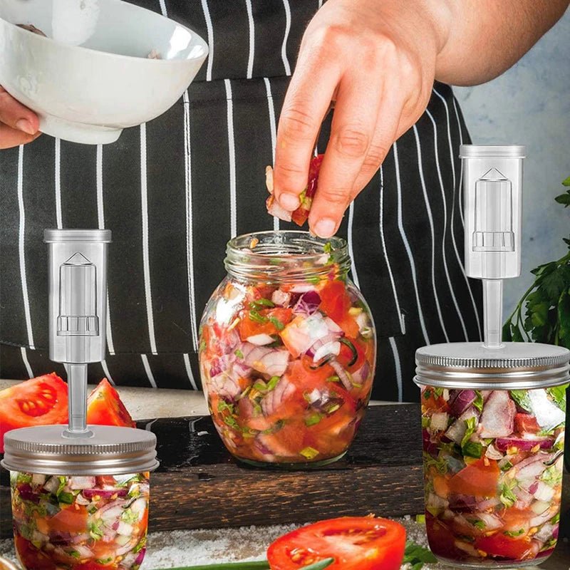 Mason Jar Lid with Airlock - 86mm/70mm