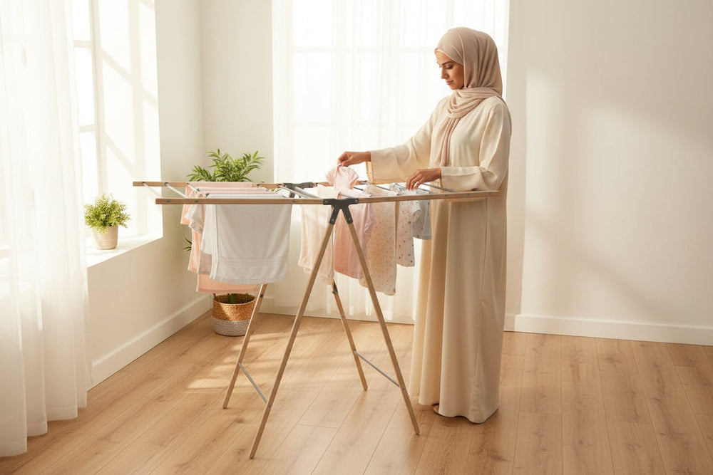 منشر غسيل قابل للطي من 4 HOME