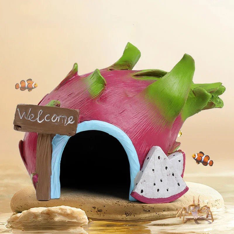 اكسسوارات زينة لحوض الاسماك