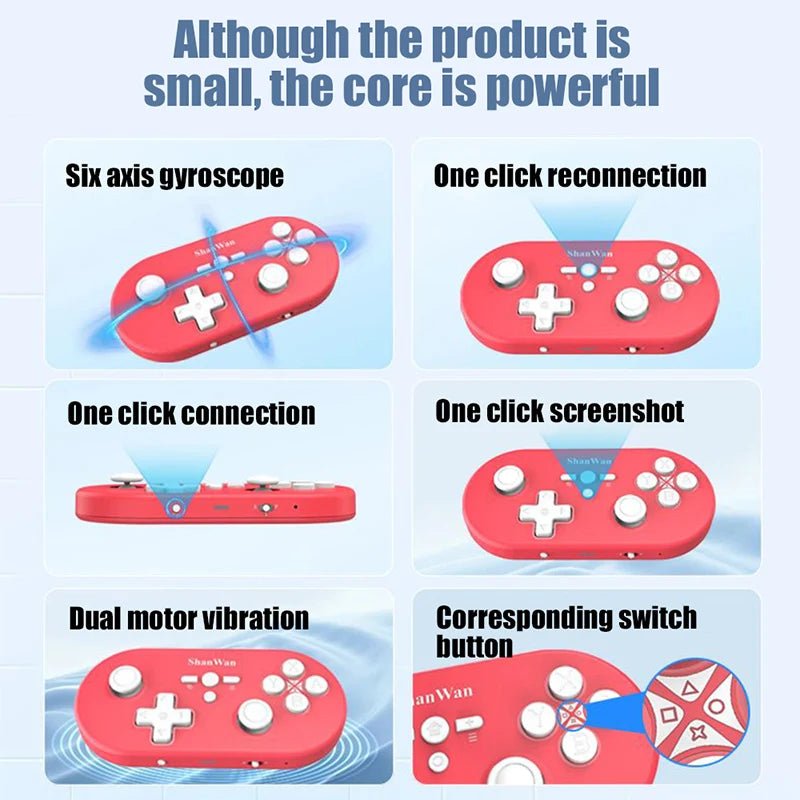 Mini Wireless Joystick - Multi-Platform