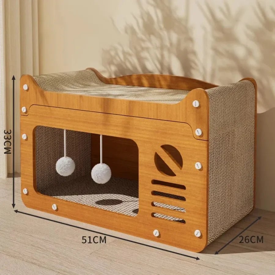Comfortable Cardboard Cat Scratcher