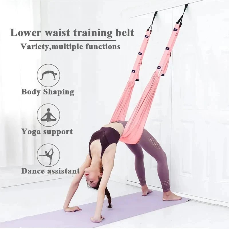 Aerial yoga belt
