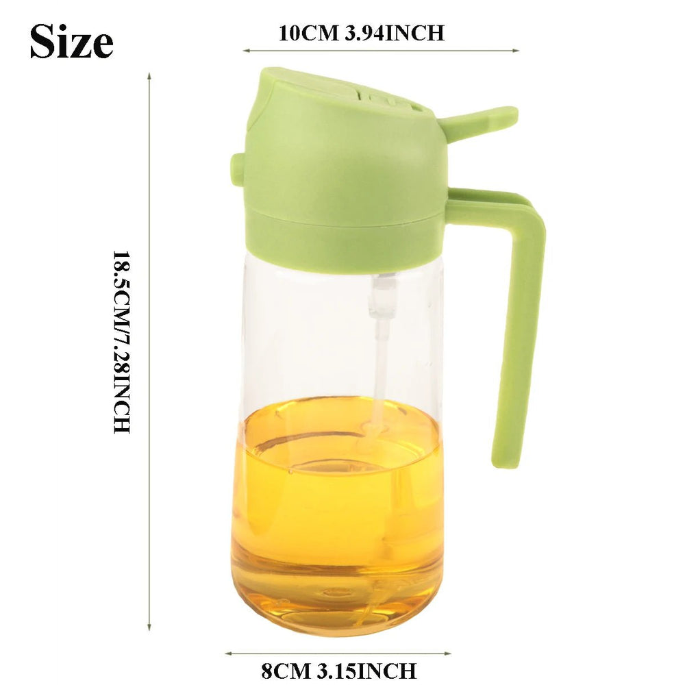 2 in 1 Plastic Oil Sprayer - 500ml