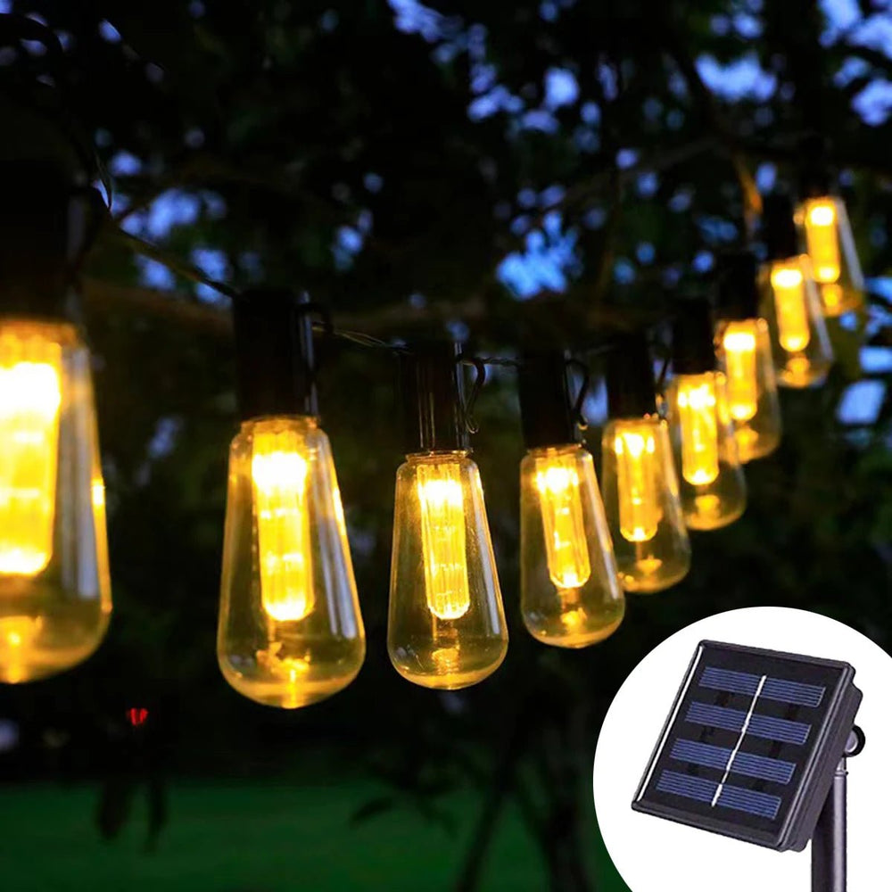 LED Solar String Lights for Events and Gardens - Waterproof and Perfect for Decoration 