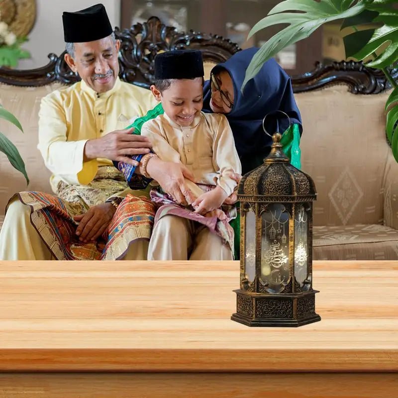 فانوس عيد LED مغربي للطاولات والديكور الليلي