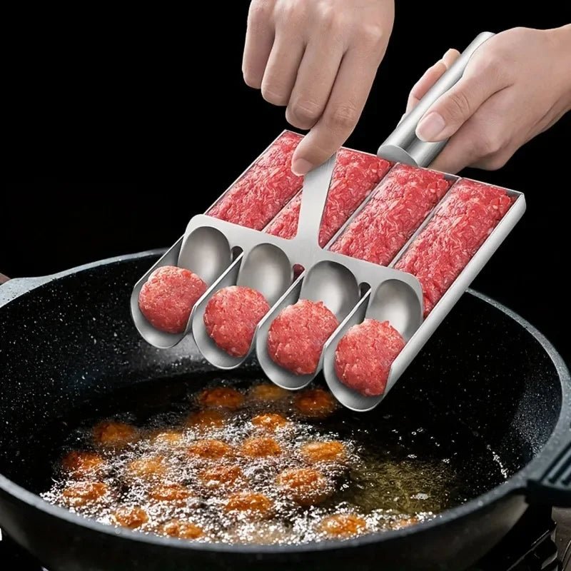 Non-stick manual meatball maker, easy to release