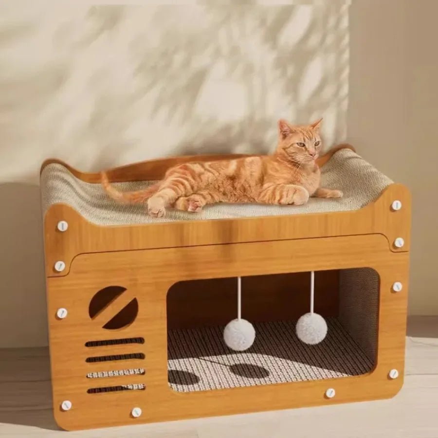 Comfortable Cardboard Cat Scratcher