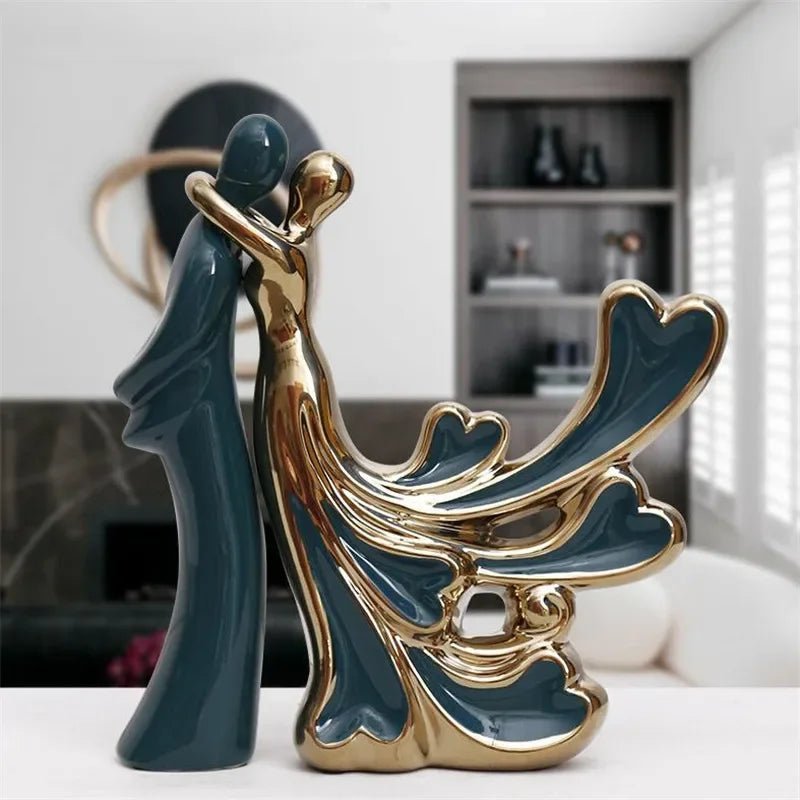 Modern abstract ceramic masterpiece for home decor