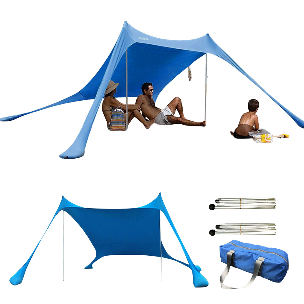 Portable Beach Tent - Sun Shelter for Hiking and Camping