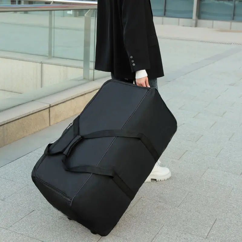 Foldable Travel Bag with Wheels - Large Capacity Bag for Comfortable Travel