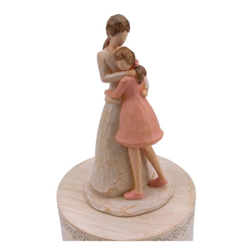 Music Box Gifts for Mom - Sculpted Musical Figurine Gift for Mother's Day and Thanksgiving