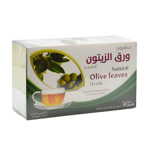 Viola Flower Natural Olive Leaf Drink 24 Bags