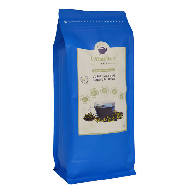 شاي أزرق عضوي من زهرة فراشة البازيلا-250جرام
