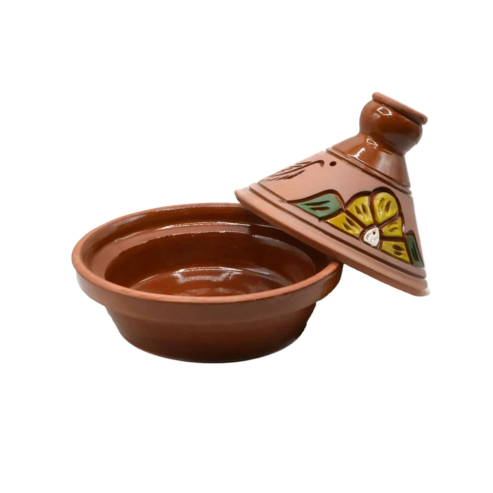 طاجن فخار للطبخ بغطاء 1.3 لتر