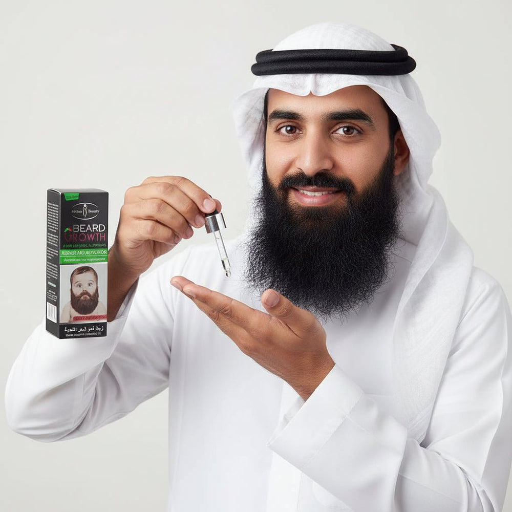 زيت كثافة ونمو اللحية من Aichun Beauty