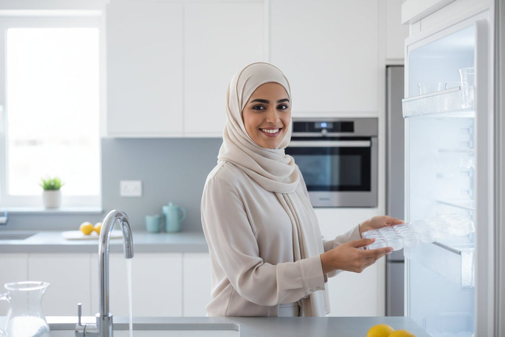 قالب شكولاتة بلاستيك نصف دائرة