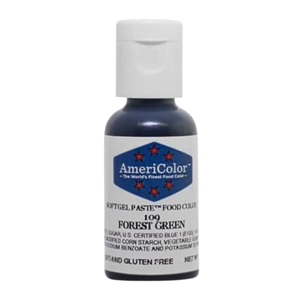 لون جل غذائي أخضر فوريست 21 غرام من AmeriColor