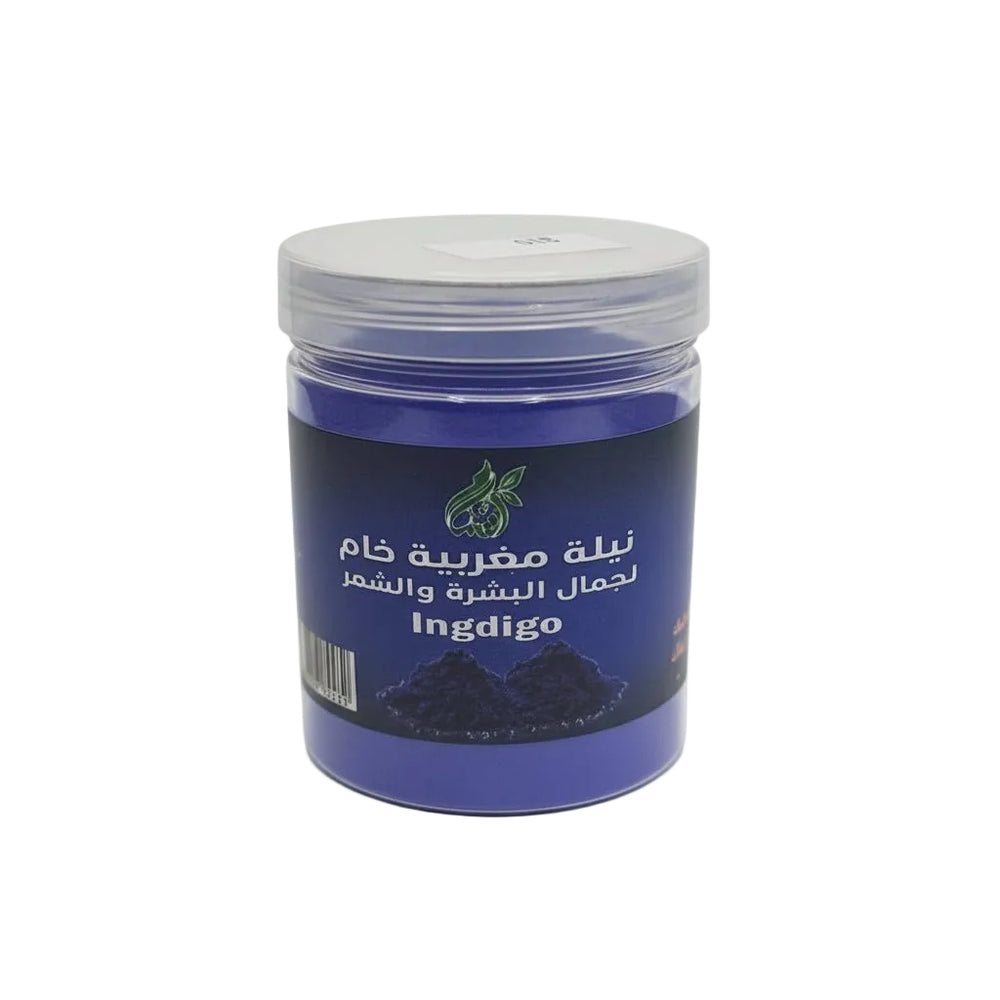مسحوق النيلة المغربية الخام الطبيعي  Ingdigo