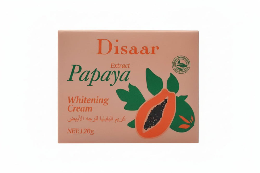 كريم البابايا الأبيض للوجه بخلاصة البابايا من  Disaar Beauty