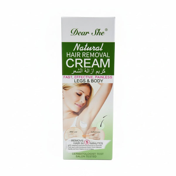 كريم إزالة الشعر الطبيعي من Dear She