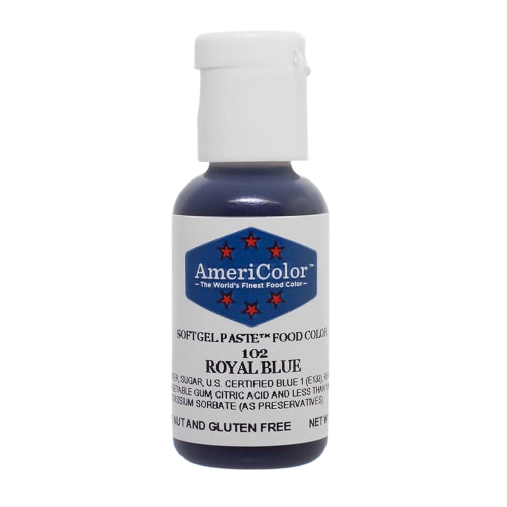 لون جل غذائي أزرق 21 غرام من AmeriColor