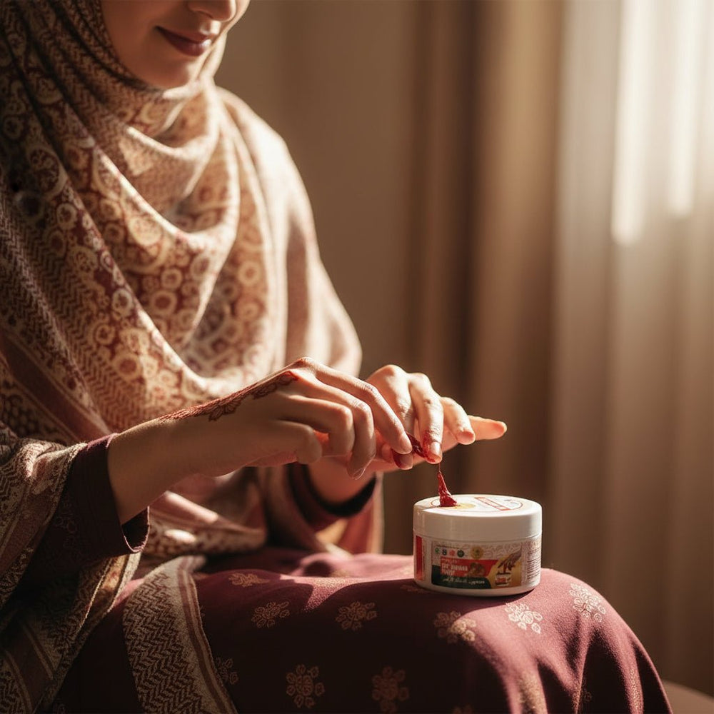 معجون الحناء الحمراء الجاهز 45 جرام