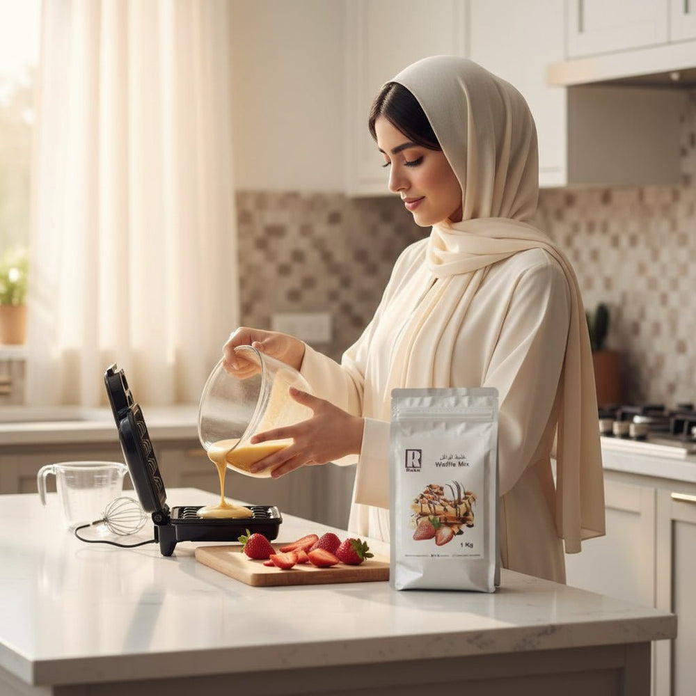 خليط الوافل بقوام هش وطعم شهي  1 كجم