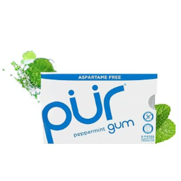 علكة بور بنكهة النعناع الفلفلي عبوة بلايستر