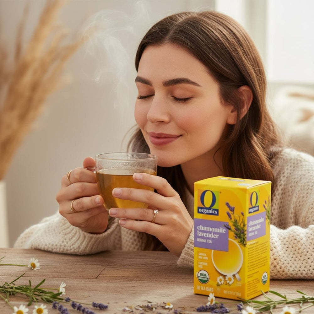شاي بابونج عضوي نكهة مهدّئة وجودة طبيعية من O Organics