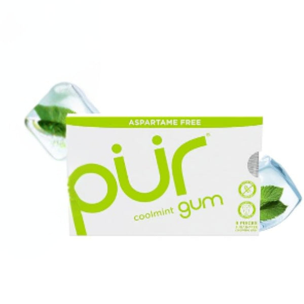 علكة بور بنكهة النعناع البارد عبوة بلايستر