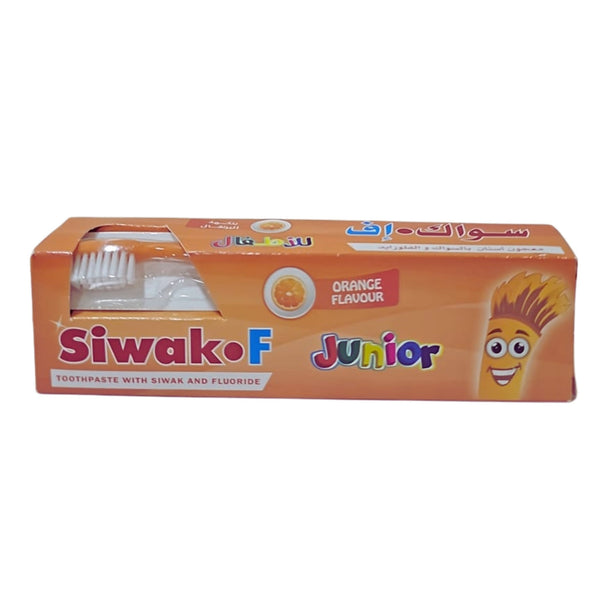 معجون أسنان سواك إف جونيور بنكهة البرتقال