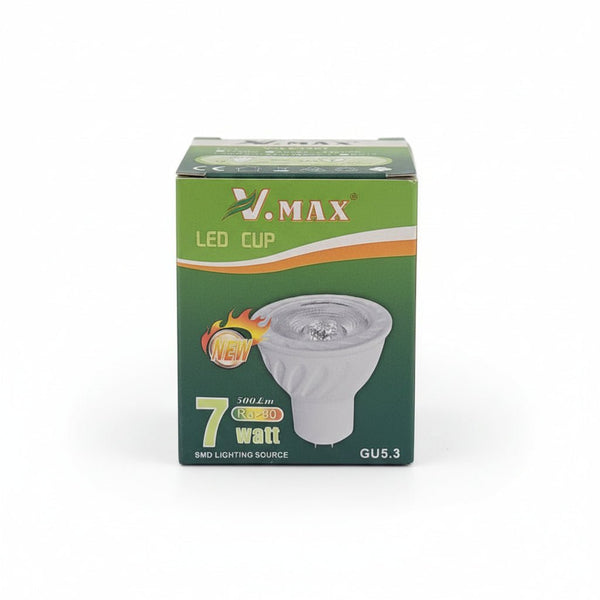 V.MAX LED CUP  مصباح  بقدرة 7 واط