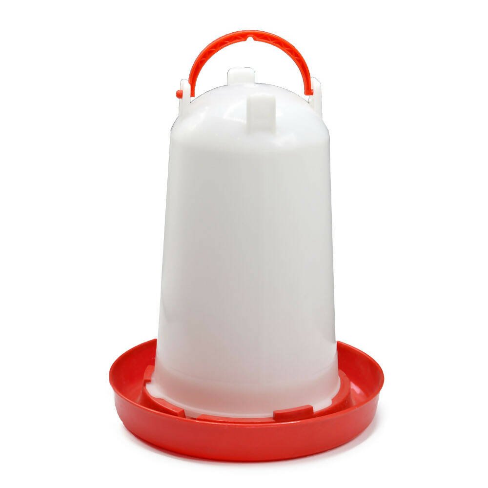High-quality plastic bird drinker - 2.5 liters 