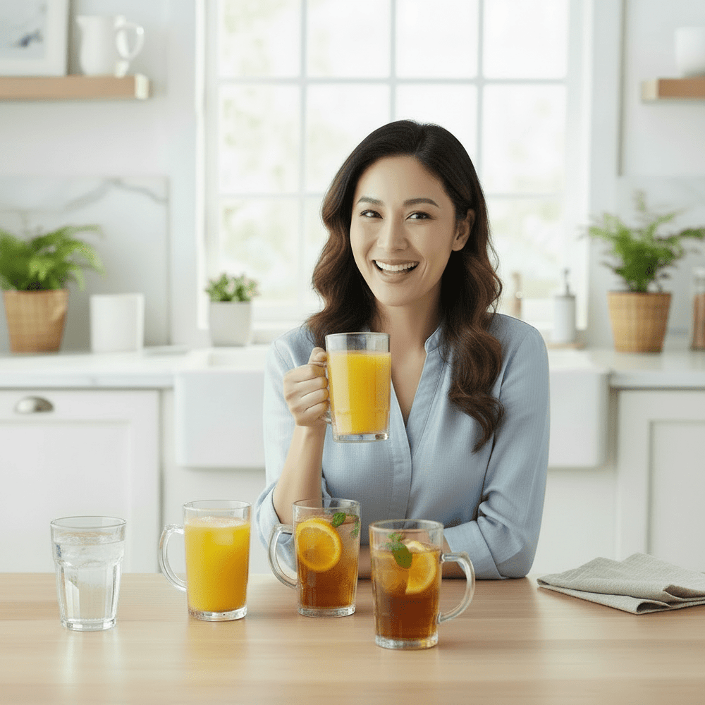 طقم أكواب زجاجية Maxim Glassware 5 قطع