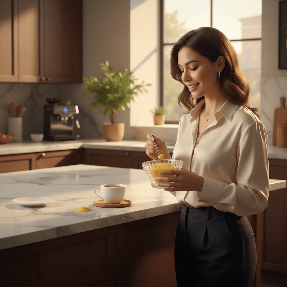 برطمان سكر أكريليك كريستال بغطاء وملعقة تصميم ملكي أنيق
