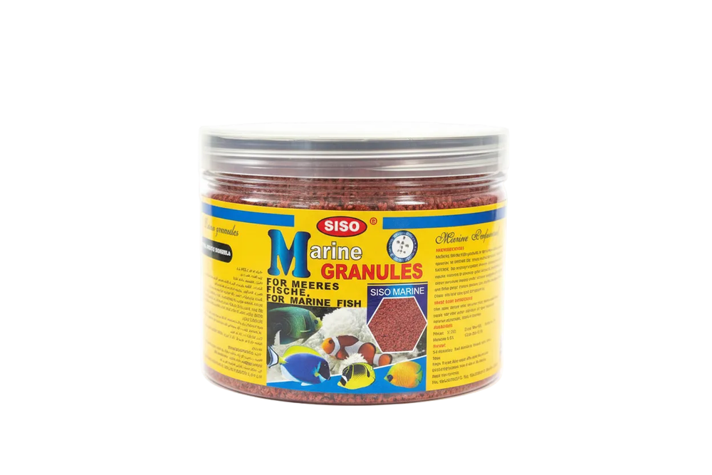 علف أسماك بحرية حبيبات SISO Marine Granules