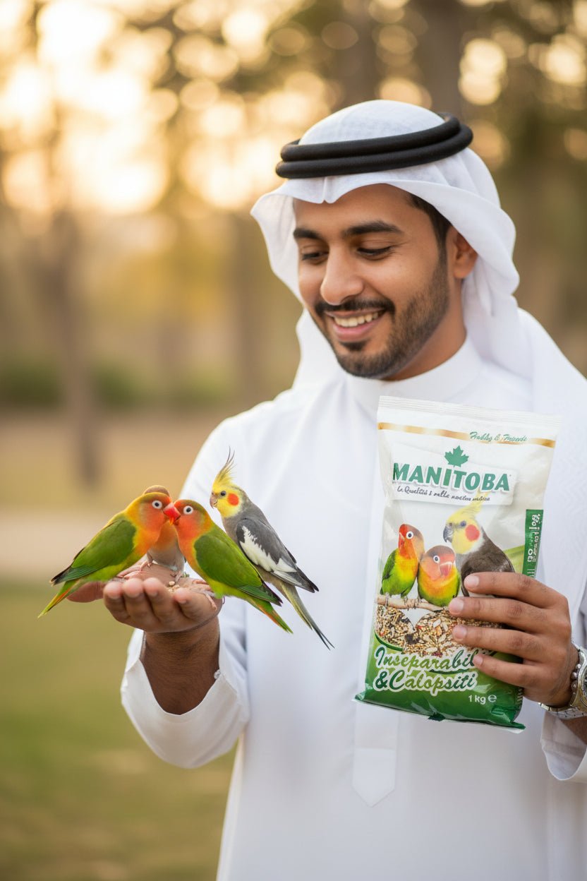 غذاء طيور الكروان وطيور الحب مانيتوبا 1 كغ